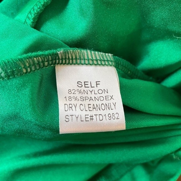 Edit By Nine Cocktail Solid Ruched Waist Front Midi Women's Dress(Size S) - Picture 5 of 13